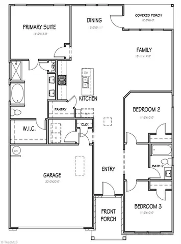 $320,000 | 5447 Rock Valley Drive, Trinity, NC 27370