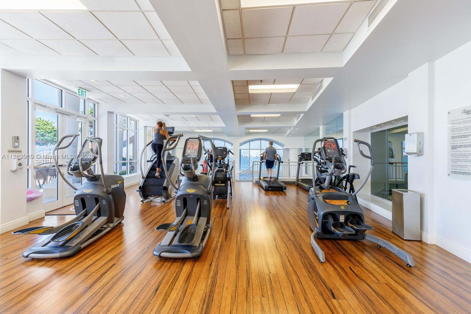 848 Brickell Key Drive, Unit 1602 Miami, FL 33131 - Photo 33 of 33 a view of a room with gym equipment