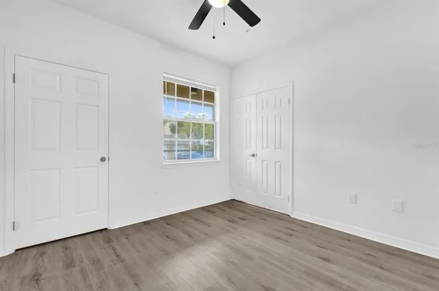 wooden floor in an empty room