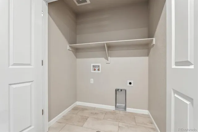 a view of empty room