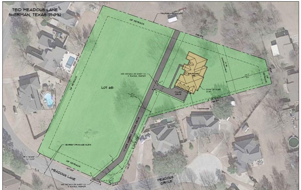 2309 Meadows Lane Sherman, TX 75092 - Photo 4 of 11 a view of a tennis court