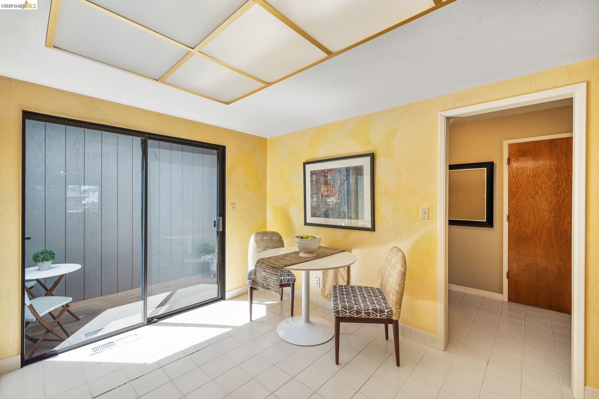 2051 Sand Point Road Discovery Bay, CA 94505 - Photo 18 of 47 Interior space featuring tile flooring and a sliding glass door leading to an outdoor patio