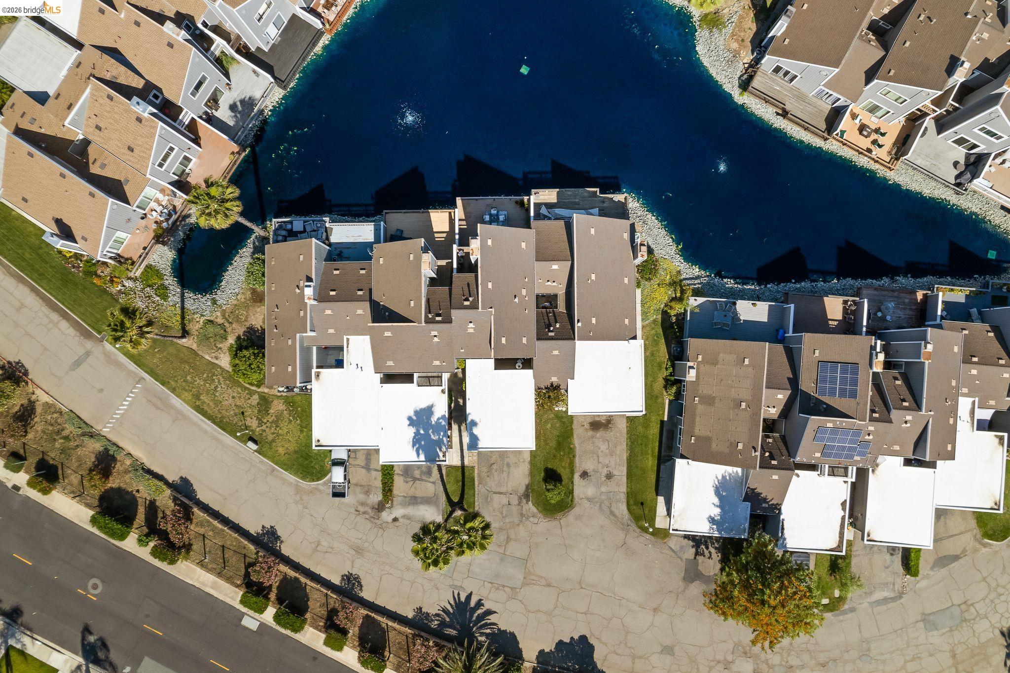 2051 Sand Point Road Discovery Bay, CA 94505 - Photo 38 of 47 Aerial perspective showcasing waterfront properties with private docks