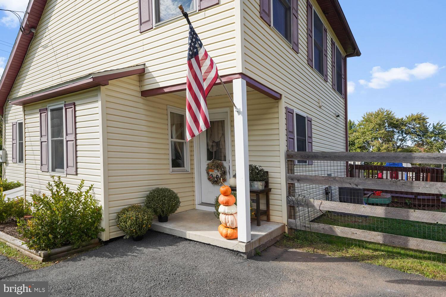 Side entrance