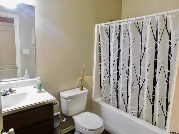 a white toilet sitting next to a bathroom sink