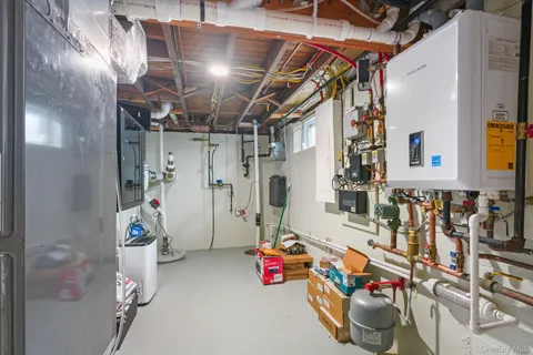 a utility room with lot of items