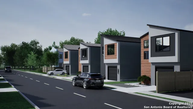 a view of street with parked cars