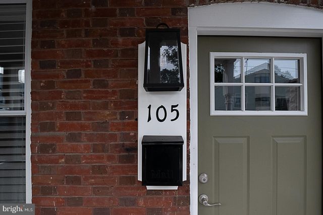 a view of front door of house