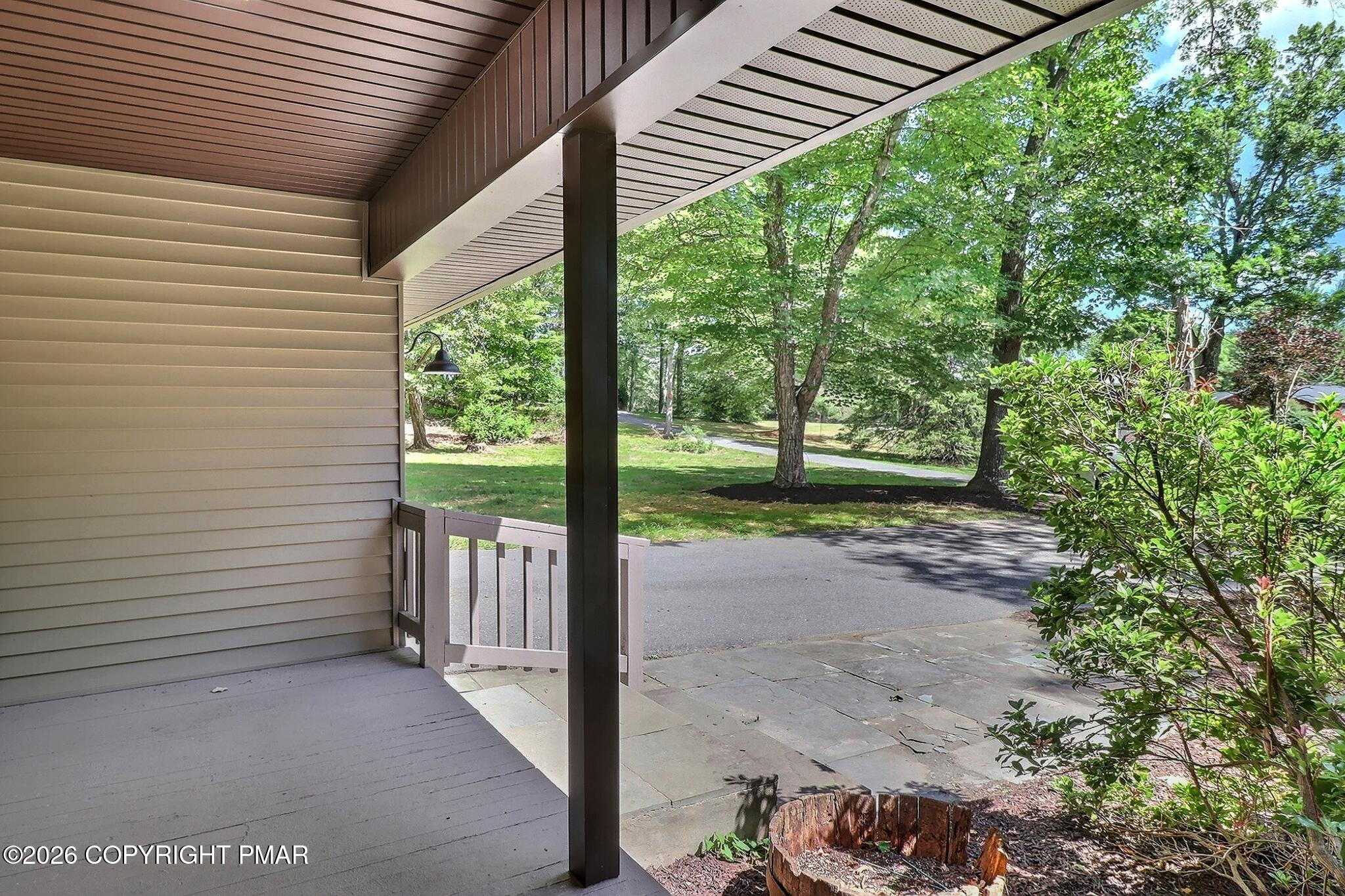 307 Foxglove Road Stroudsburg, PA 18360 - Photo 31 of 41 Relaxing Front Porch