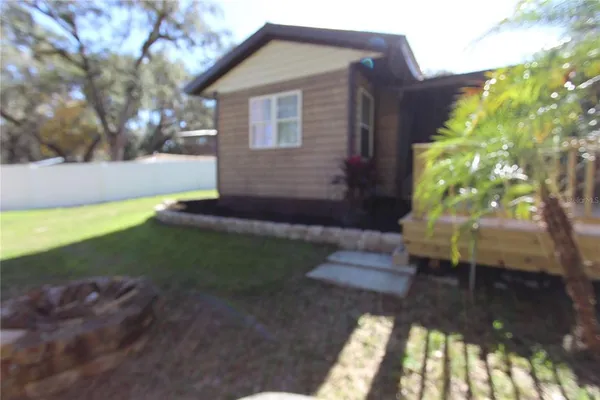 a front view of house with yard