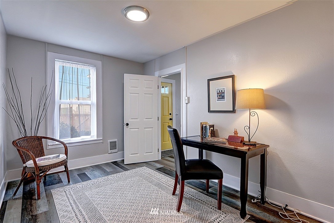 105 South Tobin Street Renton, WA 98057 - Photo 7 of 20 a view of a workspace with furniture and a window