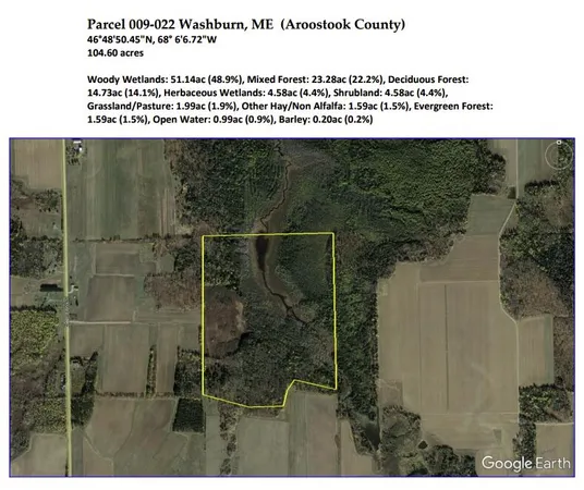 $90,000 | M9-l22 Caribou Lake Road, Washburn, ME 04786