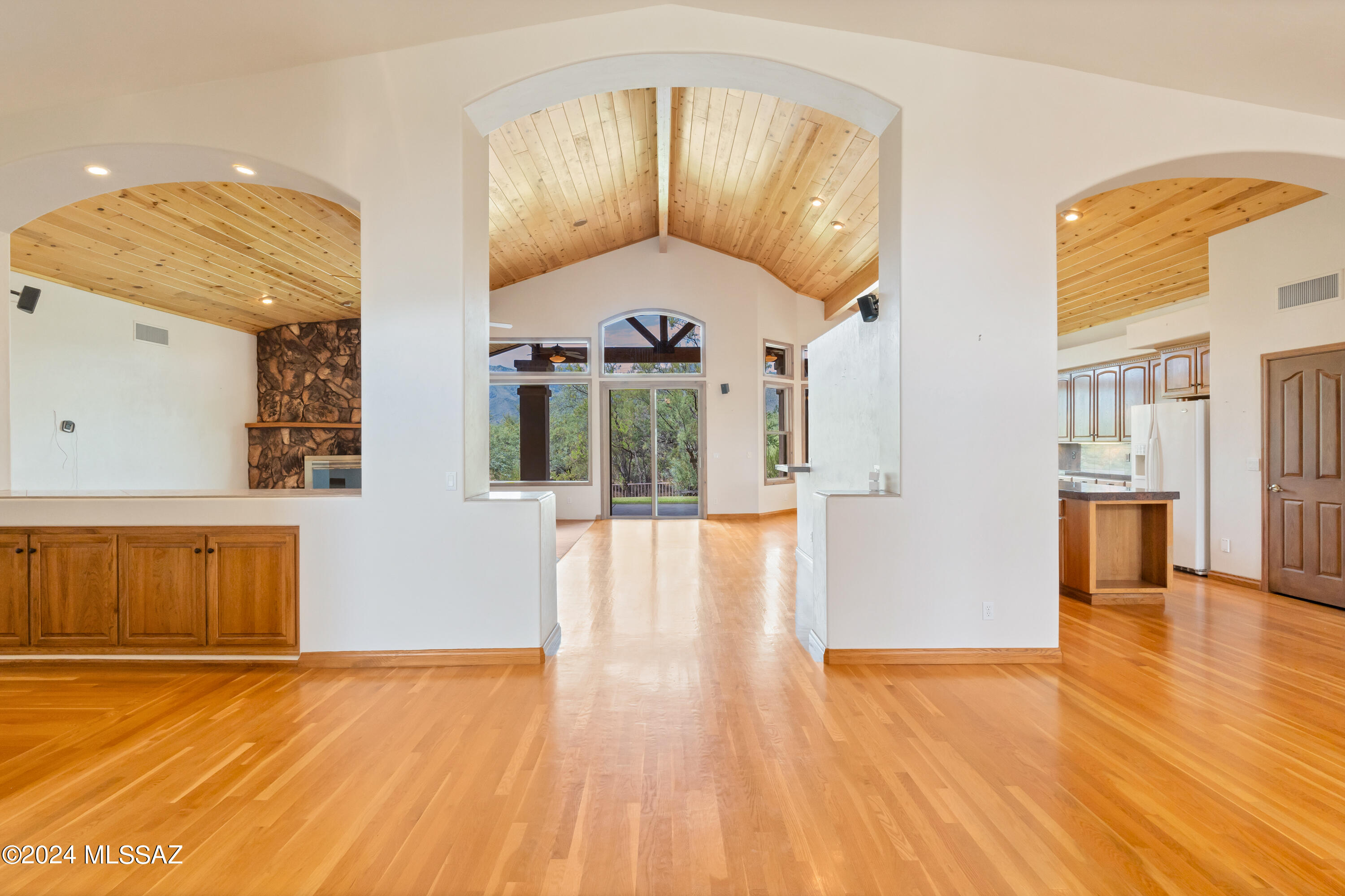 4001 North Harrison Road Tucson, AZ 85749 - Photo 1 of 50 a view of an entryway with wooden floor