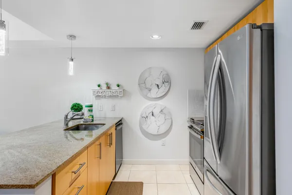 a very nice looking hallway with a elevator