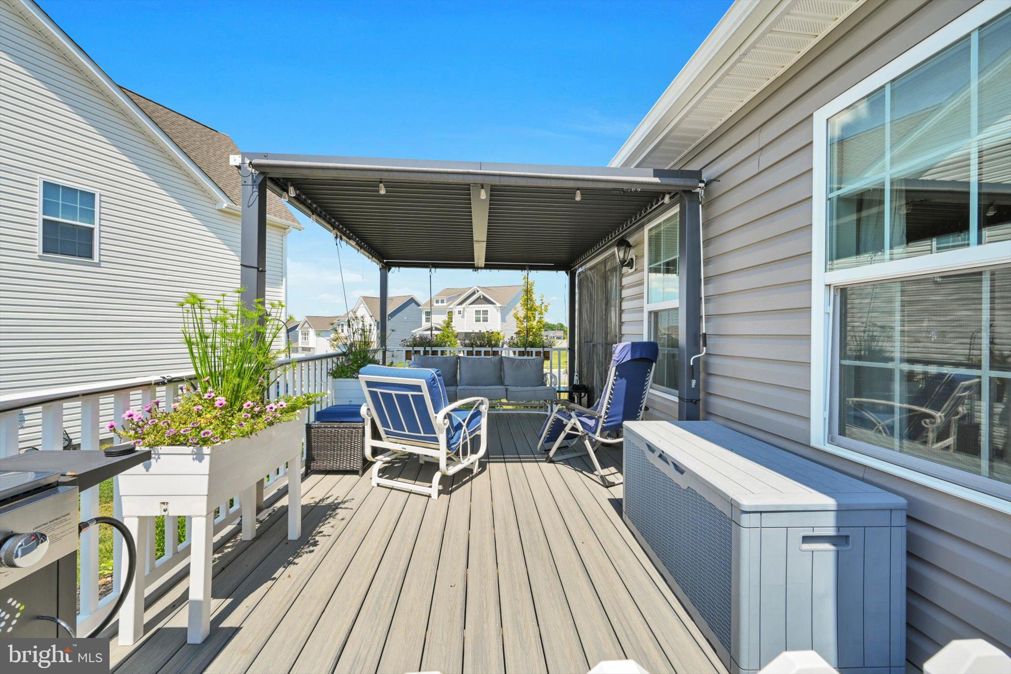 2027 Paperback Way York, PA 17408 - Photo 27 of 33 Sunny deck with stylish shade canopy.