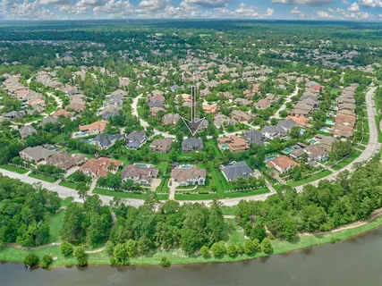 a view of a green yard