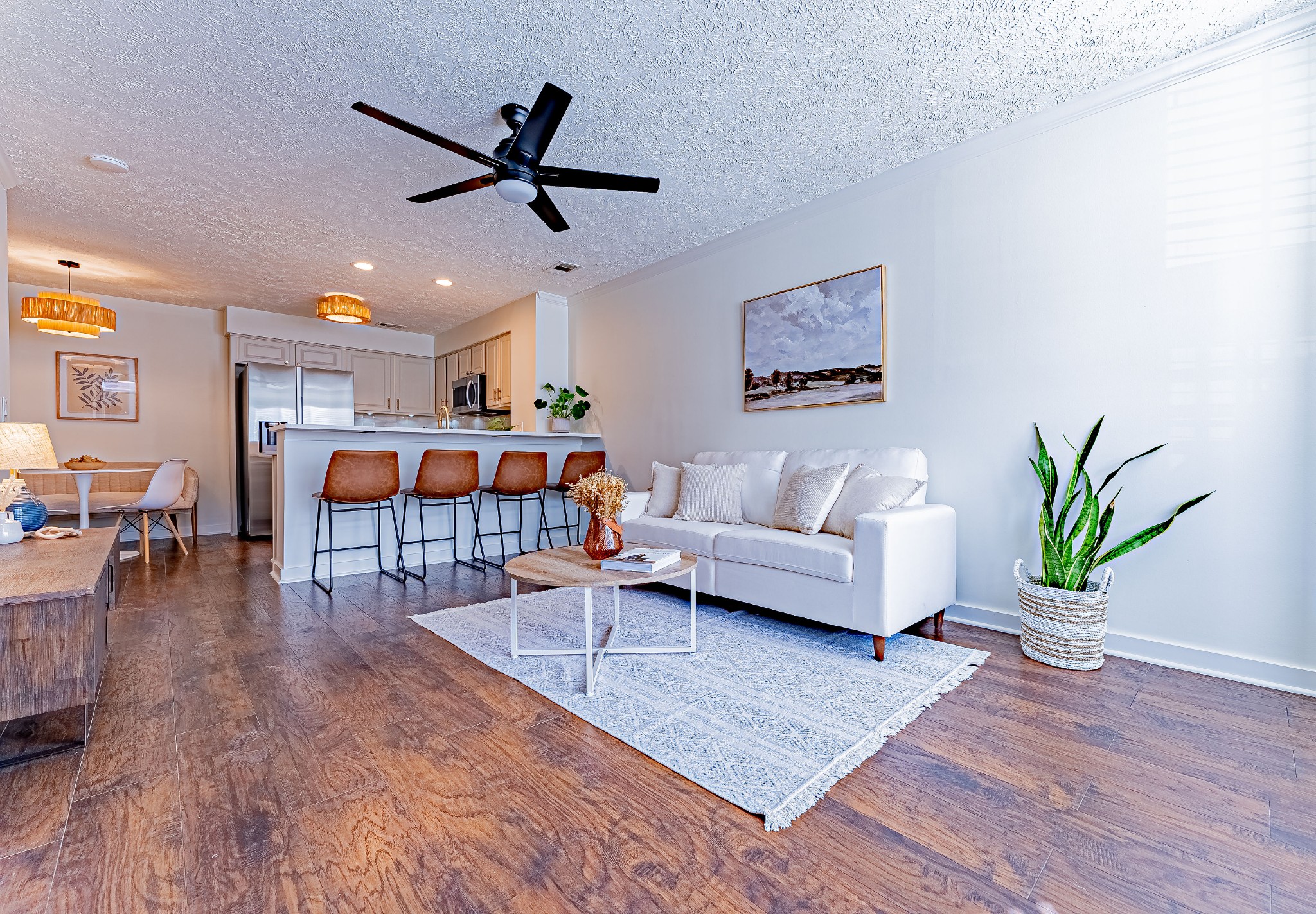 423 Compton Lane Franklin, TN 37069 - Photo 4 of 23 a living room with furniture and a wooden floor