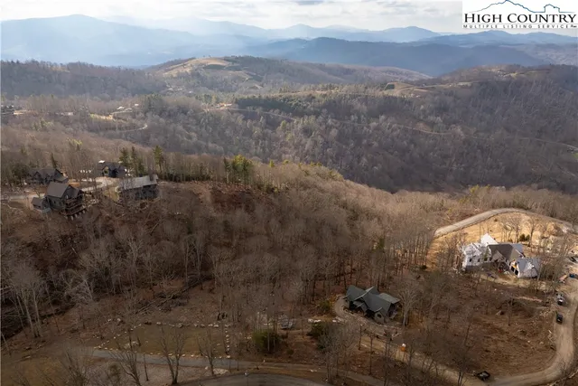 a view of city and mountain