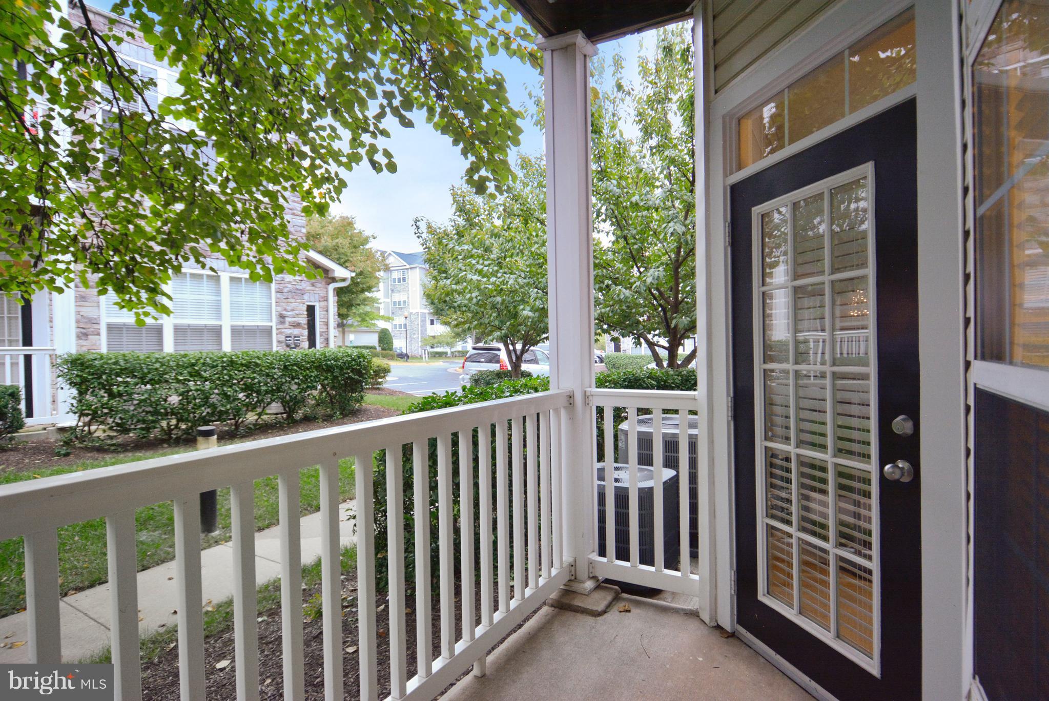 508 Sunset View Terrace Southeast, Unit 106 Leesburg, VA 20175 - Photo 20 of 25 Back Porch