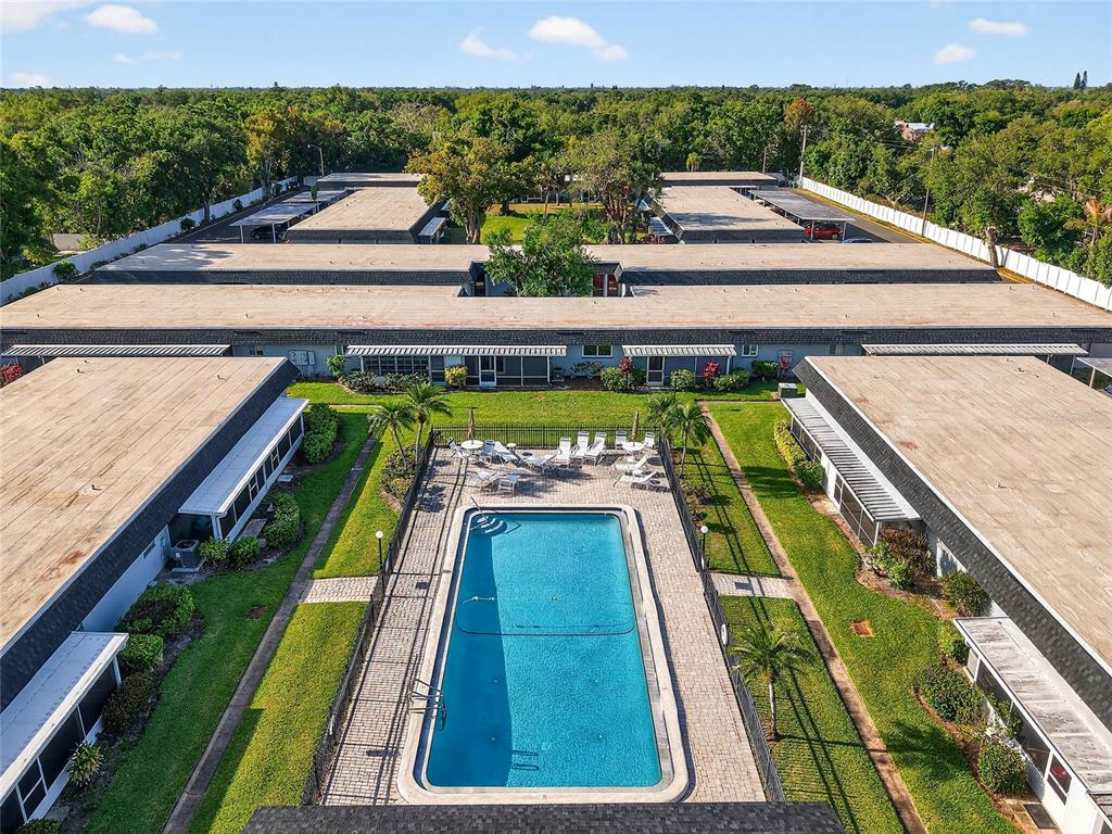 4160 Fruitville Road, Unit 11 Sarasota, FL 34232 - Photo 40 of 63 a view of swimming pool with a patio