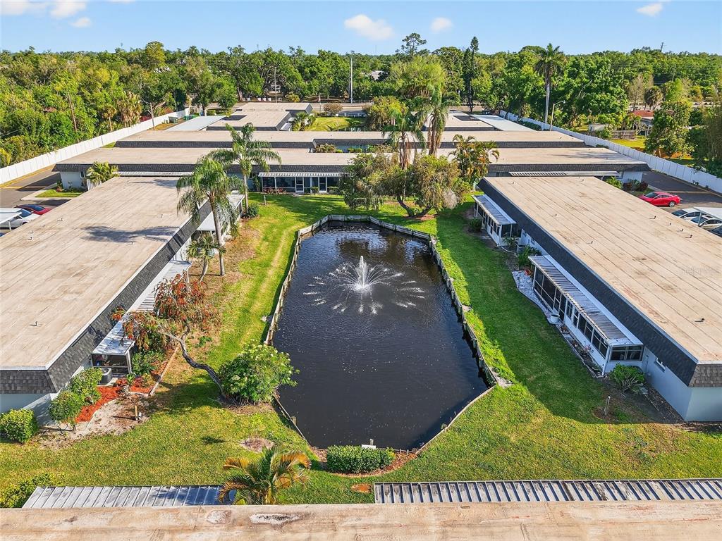 4160 Fruitville Road, Unit 11 Sarasota, FL 34232 - Photo 42 of 63 a view of a swimming pool with a garden