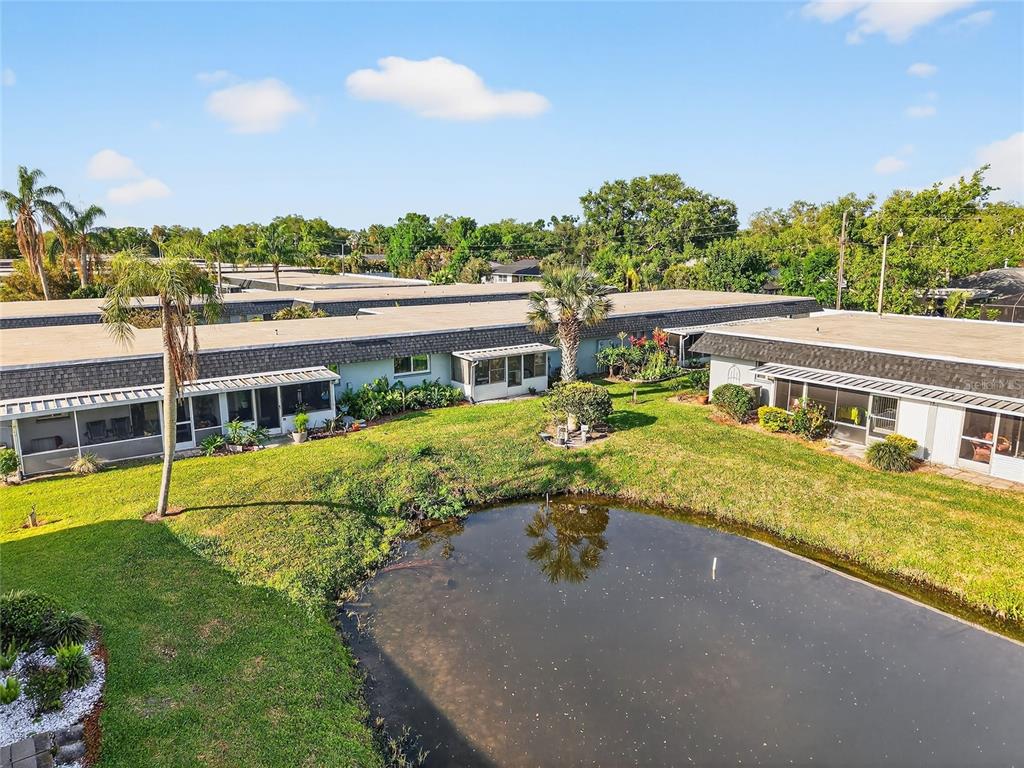 4160 Fruitville Road, Unit 11 Sarasota, FL 34232 - Photo 57 of 63 an aerial view of a house with a big yard