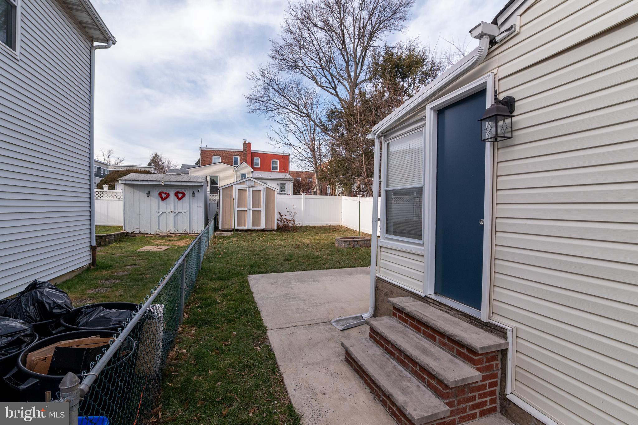 8030 Ferndale Street Philadelphia, PA 19111 - Photo 29 of 36 a view of a back yard of the house