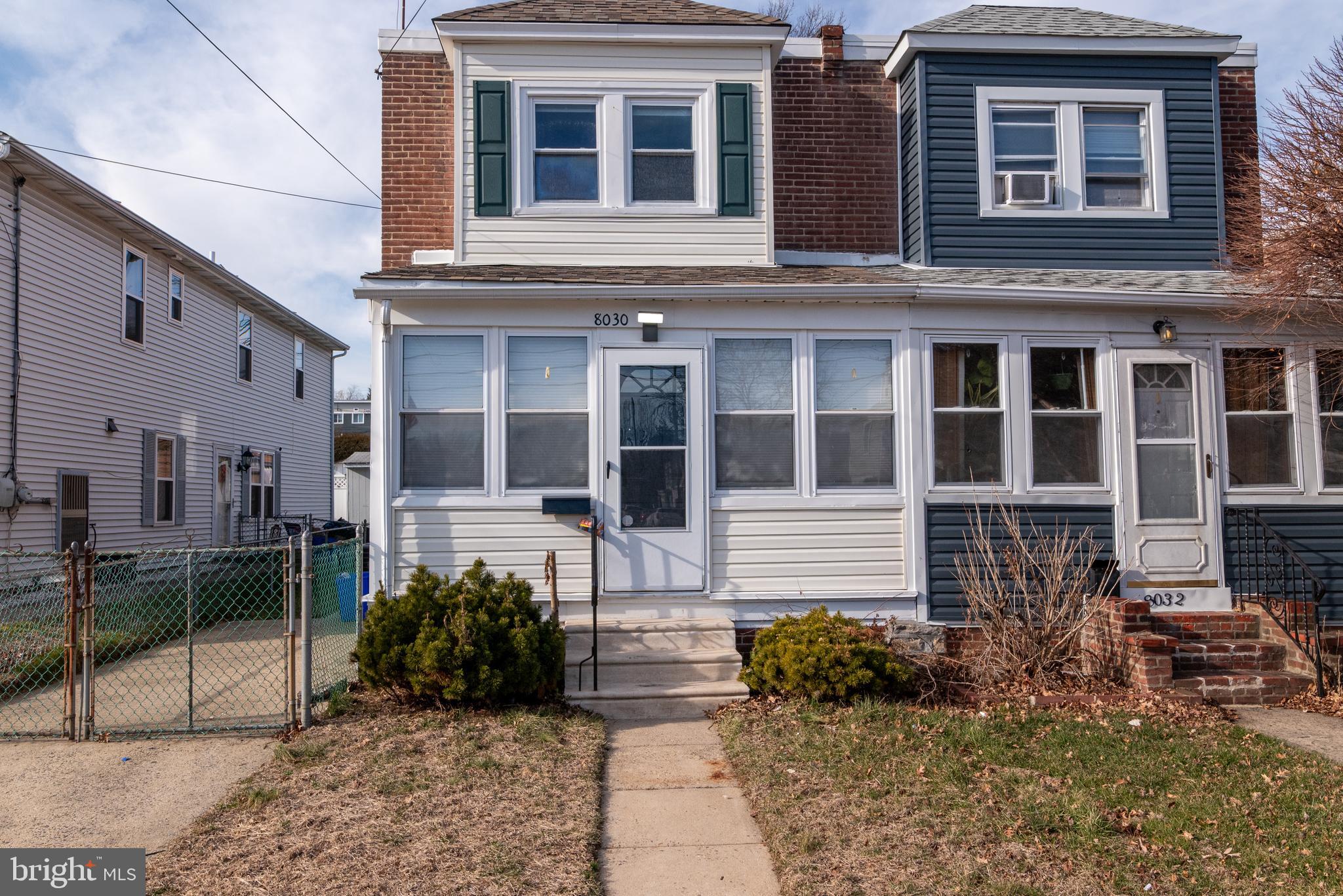 8030 Ferndale Street Philadelphia, PA 19111 - Photo 3 of 36 a front view of a house with a yard