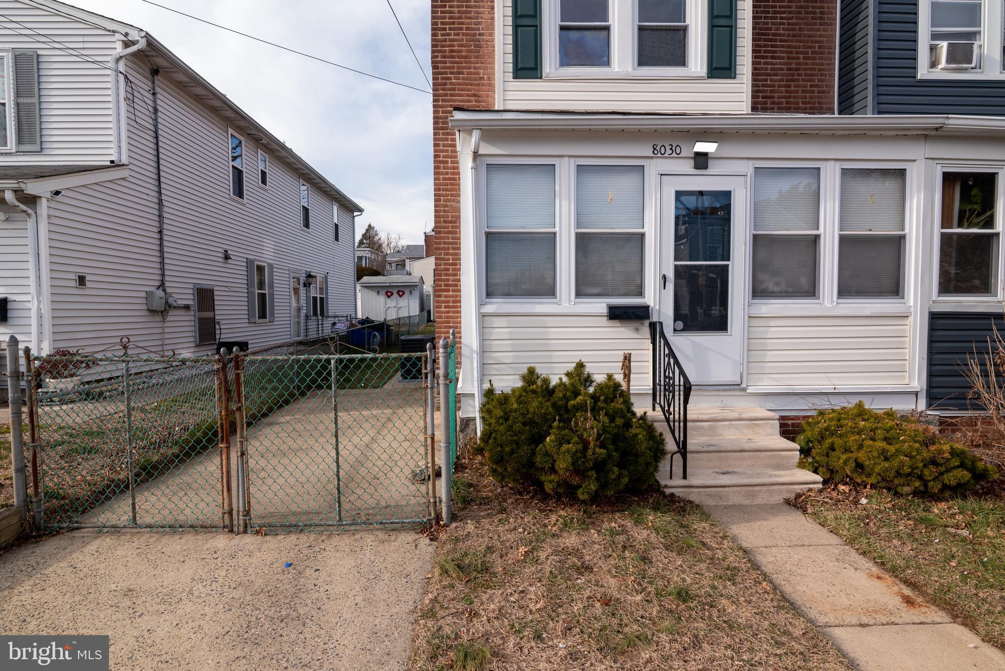 8030 Ferndale Street Philadelphia, PA 19111 - Photo 31 of 36 a front view of a house with a garden