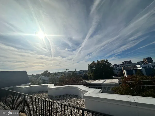 a view of terrace with seating space