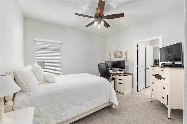 a view of a livingroom with furniture and a table