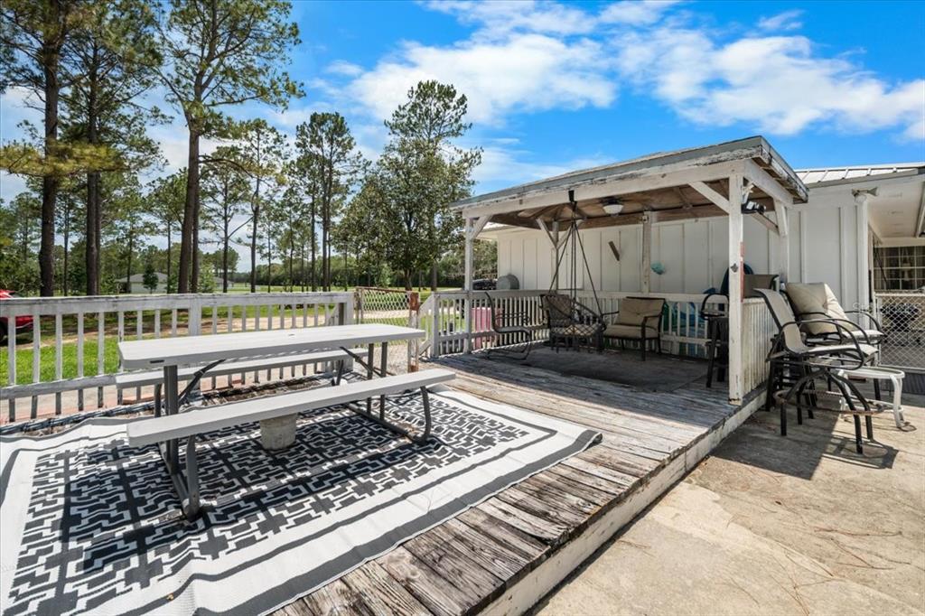 7422 County Road 231 Lake Butler, FL 32054 - Photo 46 of 57 a view of a back yard of the house