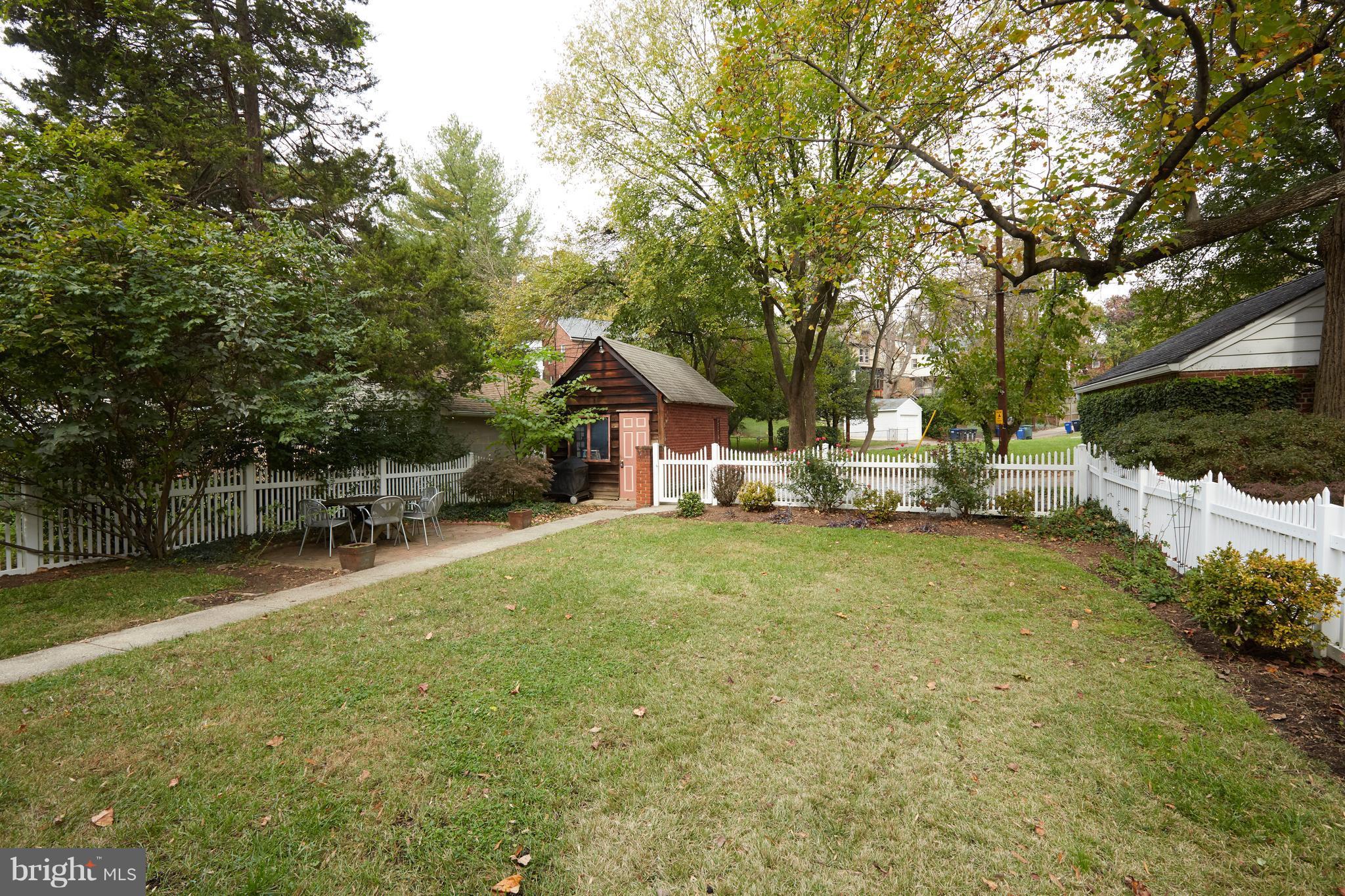 3223 Military Road Northwest Washington, DC 20015 - Photo 26 of 28 Fenced Back Yard