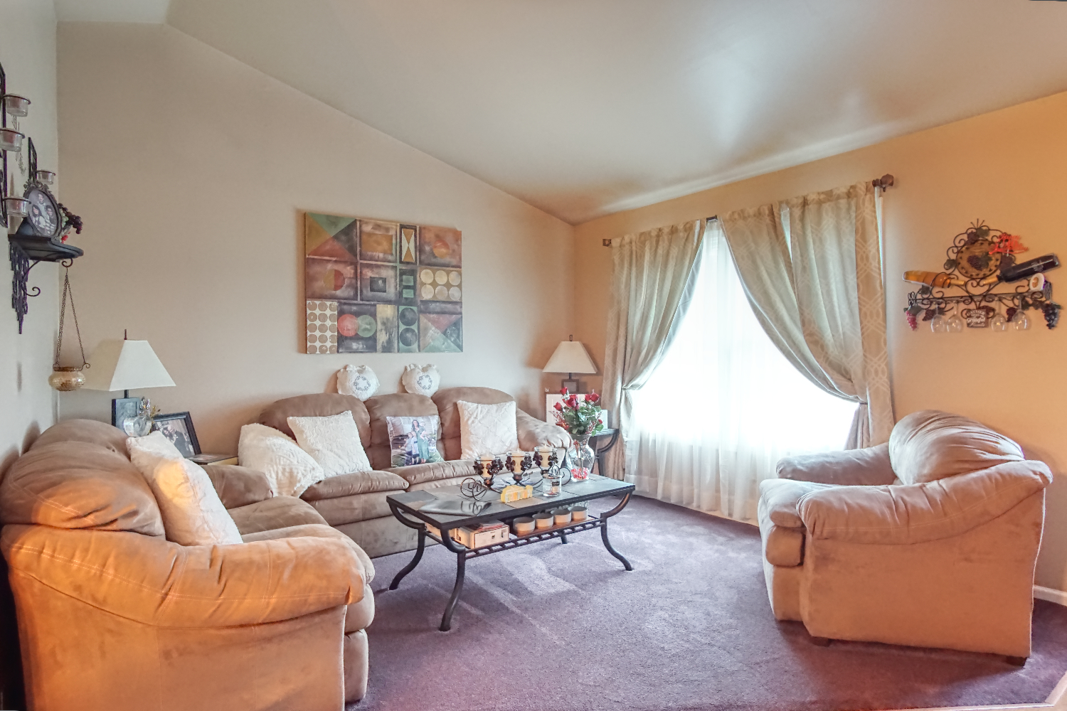 27W210 Churchill Road Winfield, IL 60190 - Photo 2 of 21 a living room with furniture and a large window