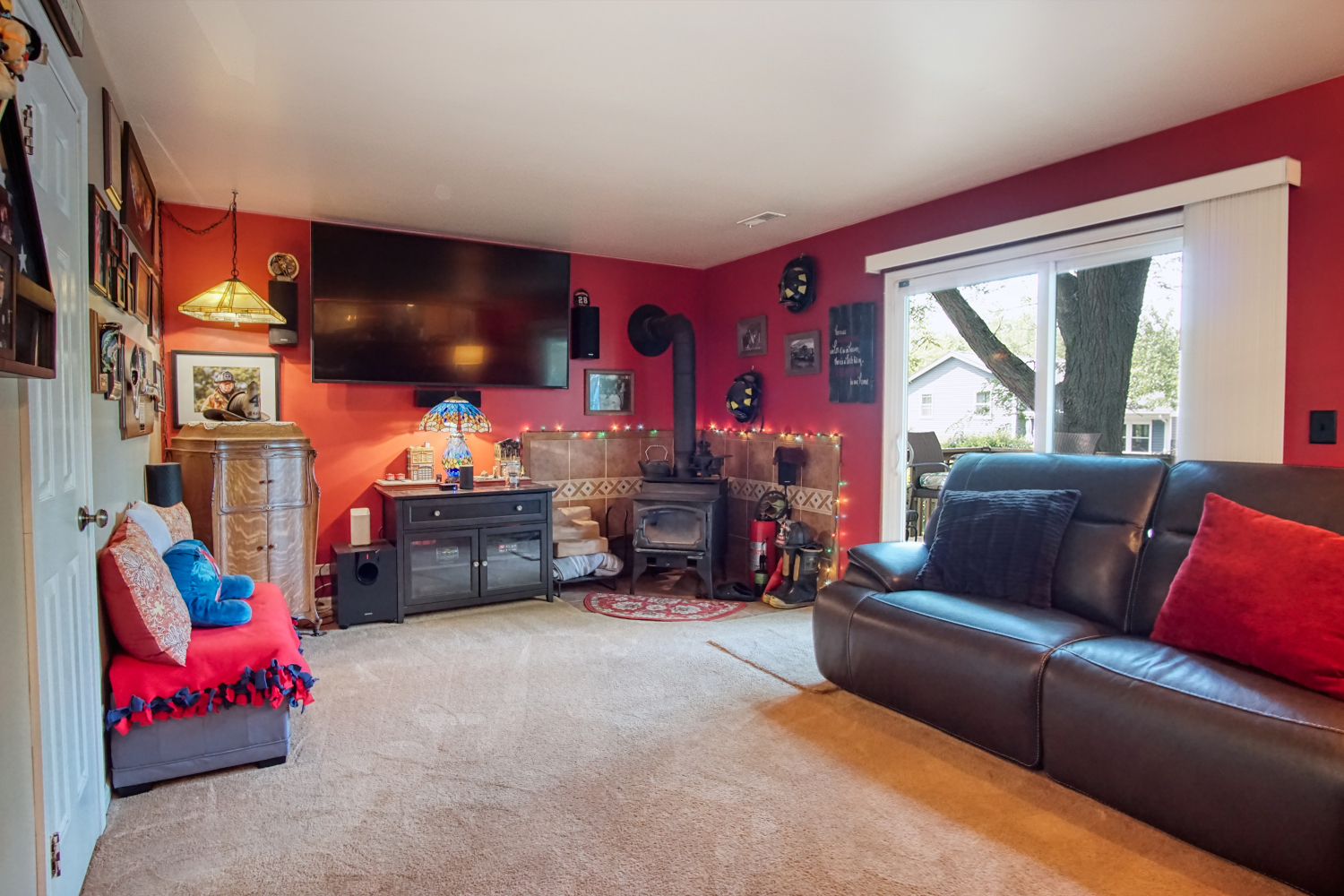 27W210 Churchill Road Winfield, IL 60190 - Photo 8 of 21 a living room with furniture and a large window