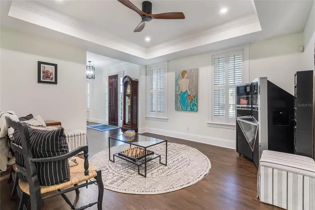a bedroom with a bed and a cabinets