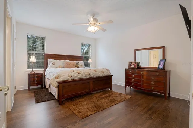 a view of swimming pool with seating space