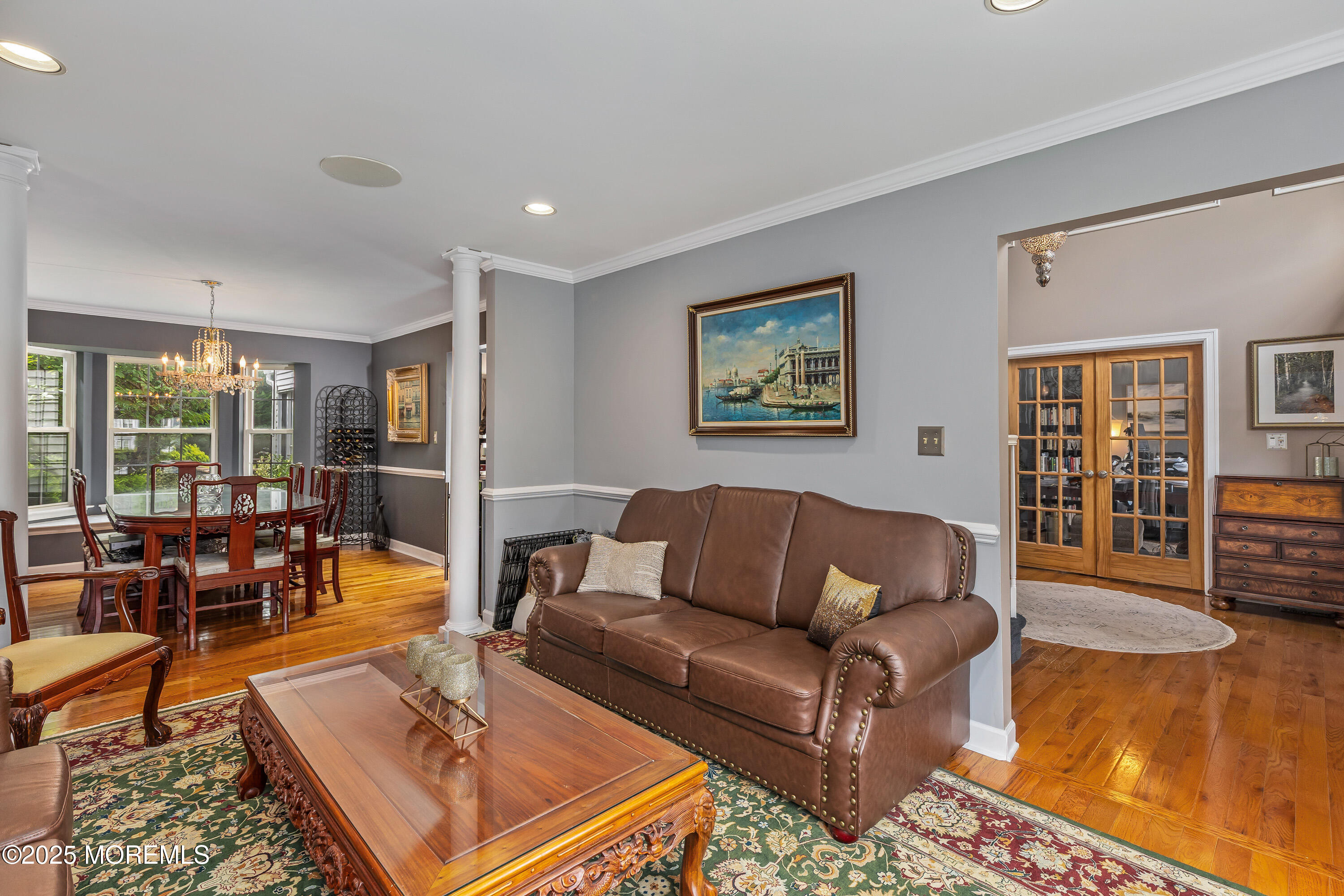 6 Diamond Lane Howell, NJ 07731 - Photo 12 of 78 a living room with furniture wooden floor and a table