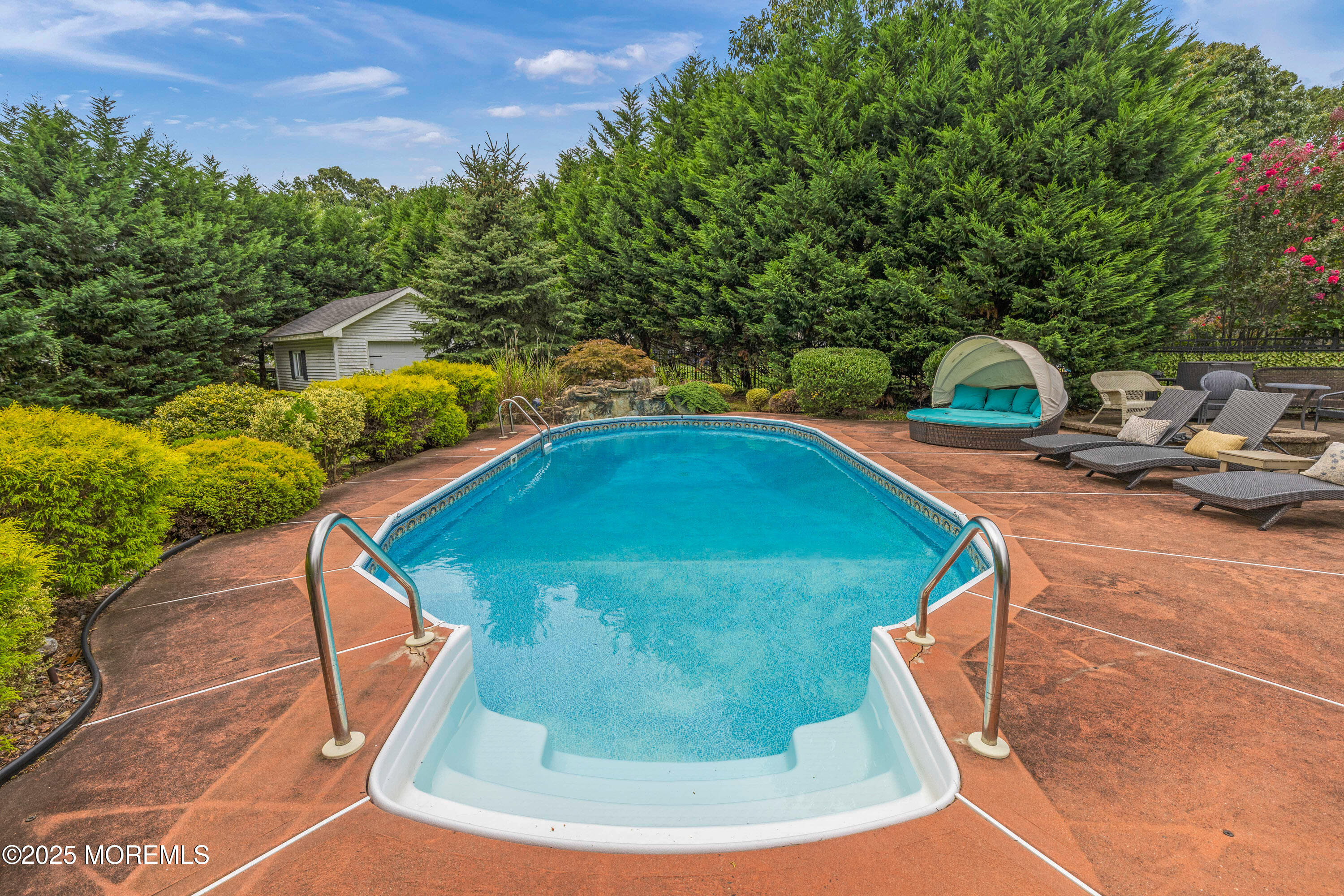 6 Diamond Lane Howell, NJ 07731 - Photo 69 of 78 a view of a swimming pool with a yard