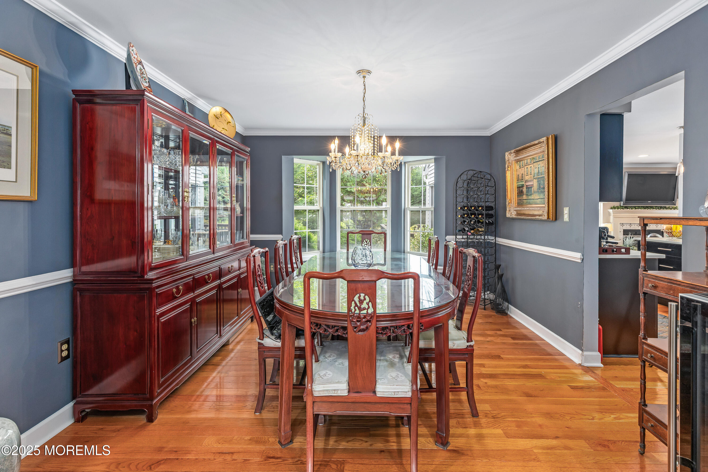 6 Diamond Lane Howell, NJ 07731 - Photo 10 of 78 a view of a dining room with furniture window and wooden floor