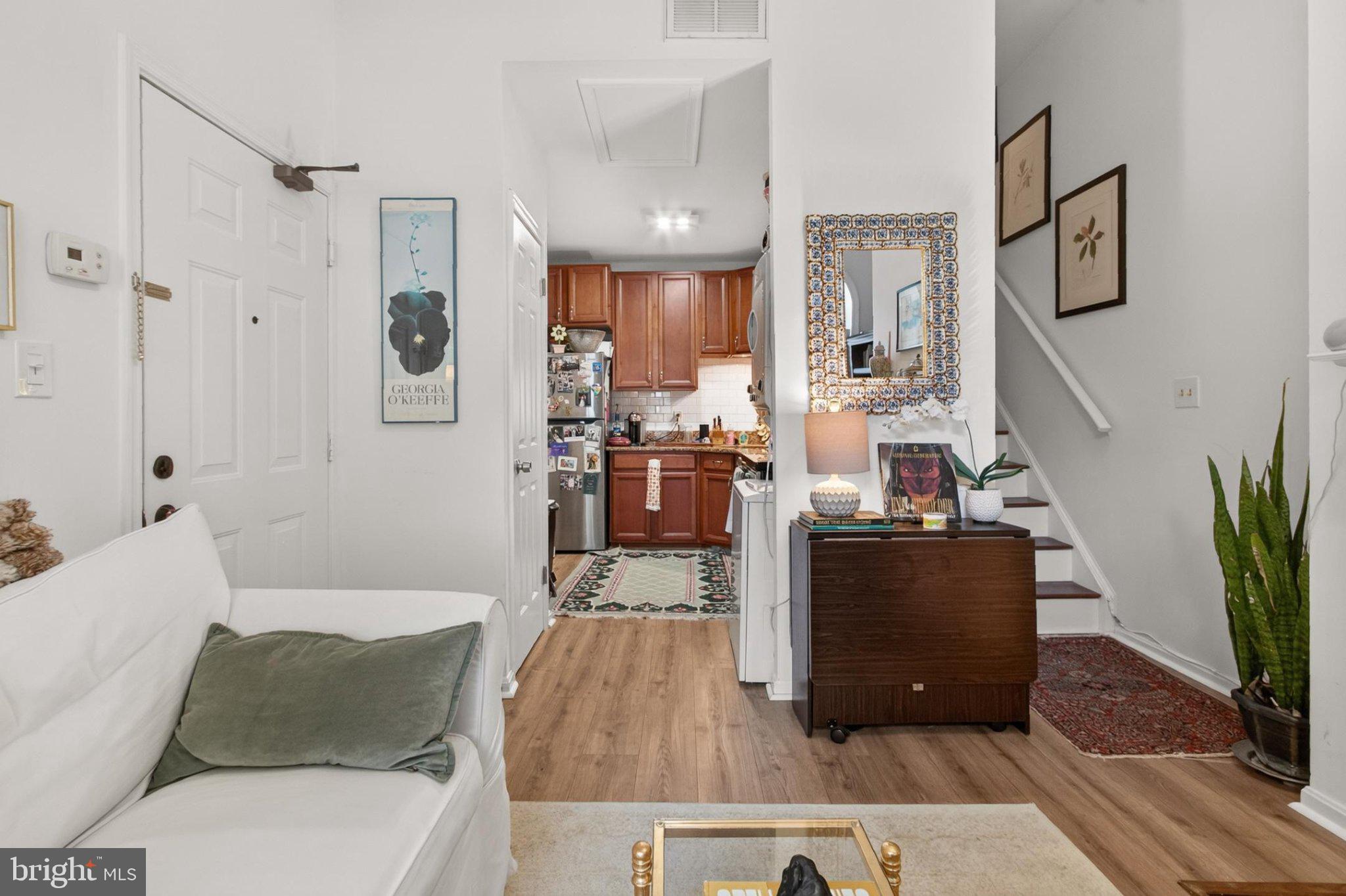 738 11th Street Northeast, Unit 1 Washington, DC 20002 - Photo 11 of 21 Charming entryway with modern flair.