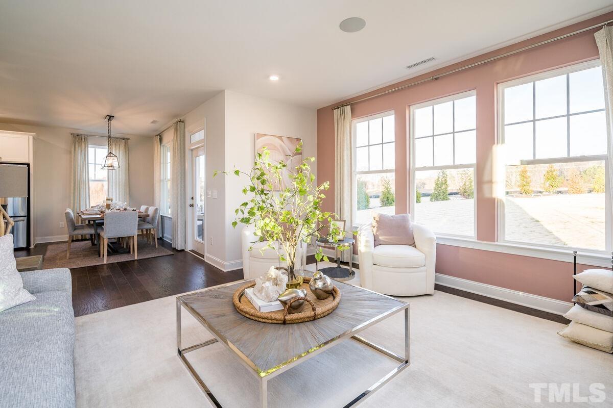 2201 Goudy Drive Raleigh, NC 27615 - Photo 12 of 24 a living room with furniture and a large window