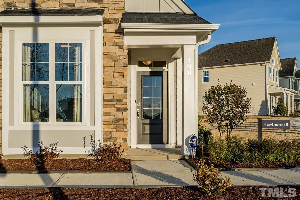 2201 Goudy Drive Raleigh, NC 27615 - Photo 4 of 24 front view of a house with a yard