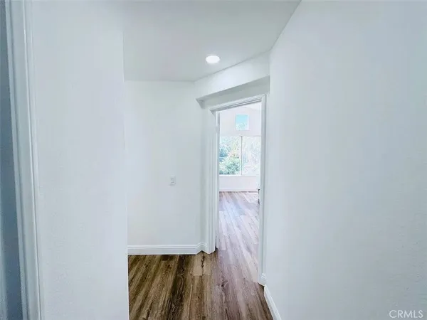 a close view of utility room with washer and dryer