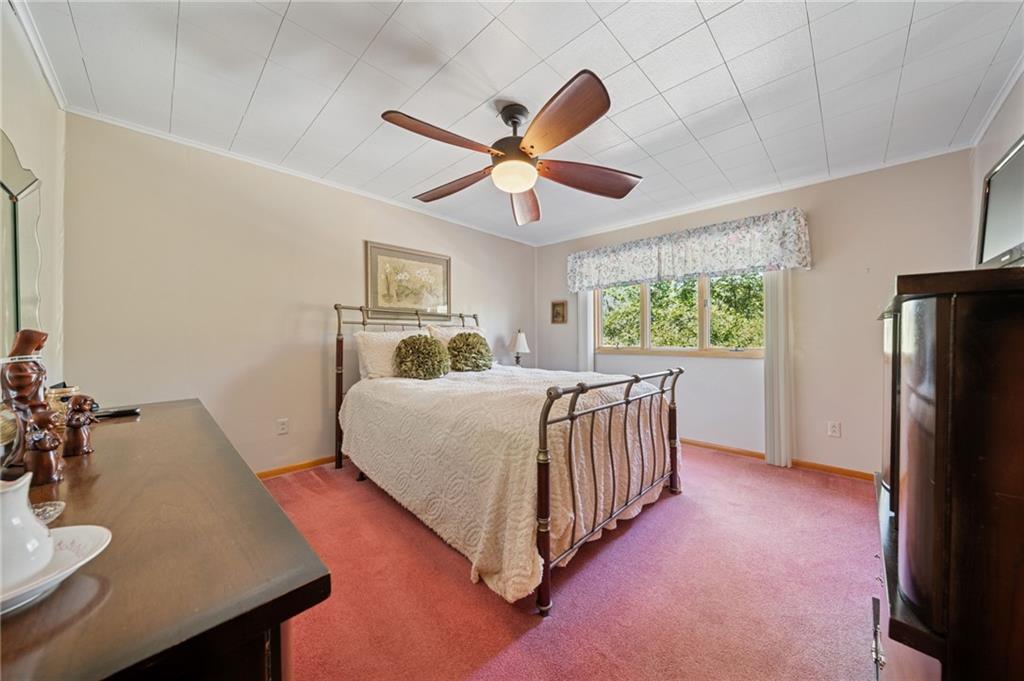 19 Hoon Street Monongahela, PA 15063 - Photo 17 of 37 a bed room with a bed and a window