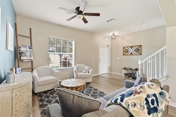 a kitchen with stainless steel appliances a refrigerator and a stove