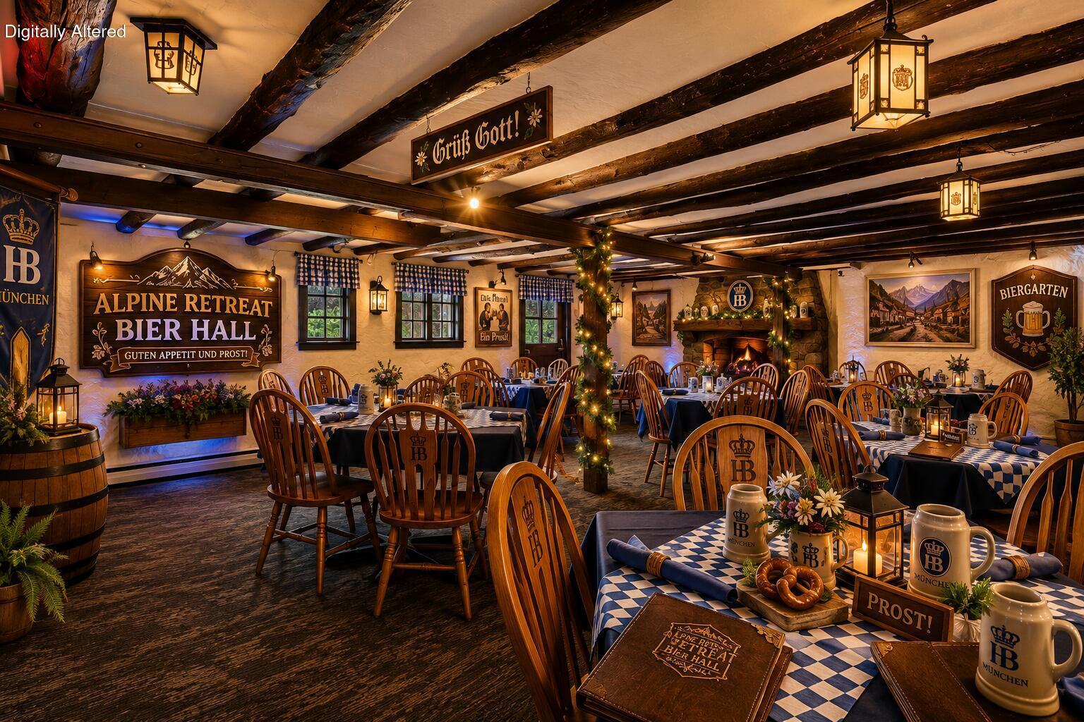 1380 Friess Lake Road Richfield, WI 53033 - Photo 3 of 49 Alpine Retreat Bier Hall - interior VS