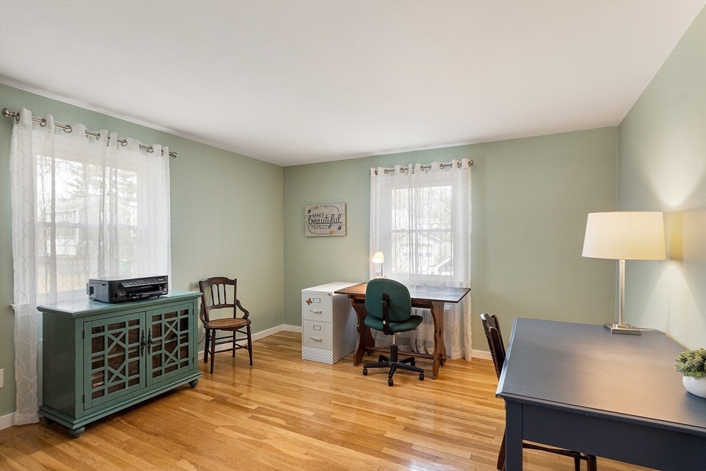 24 Washington Avenue Ashland, MA 01721 - Photo 10 of 30 a view of a workspace with furniture and a window