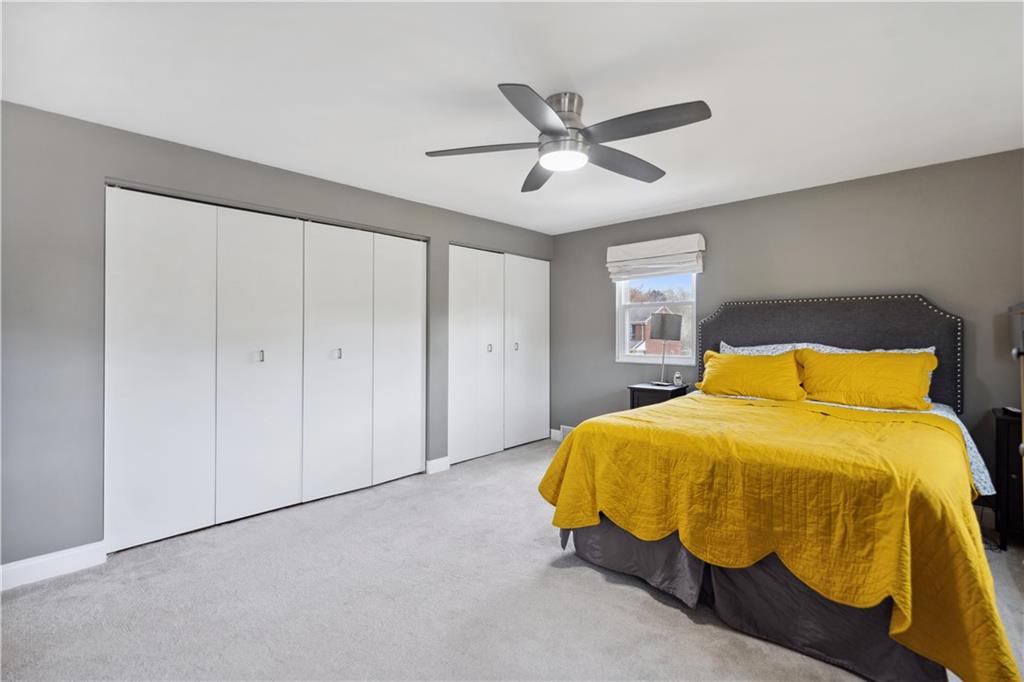 2 Lear Drive Pittsburgh, PA 15235 - Photo 24 of 43 a bedroom with a bed and closet