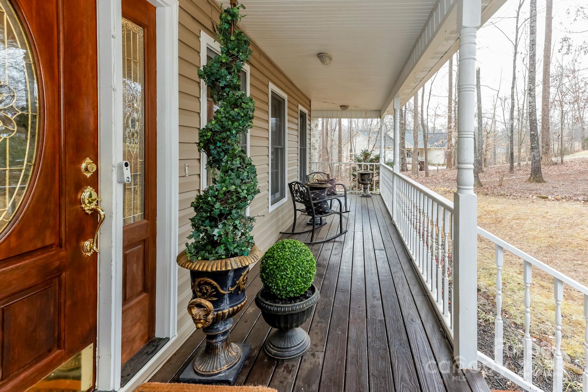 173 Sherry Street Rutherfordton, NC 28139 - Photo 6 of 33 a view of balcony with furniture